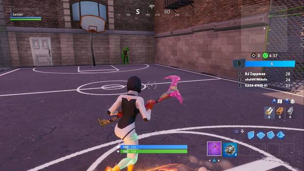 Fortnite - Encuentra a Jonesy cerca de la cancha de baloncesto, los tejados y en la parte de atrás de un camión: localización de Jonesy en la cancha