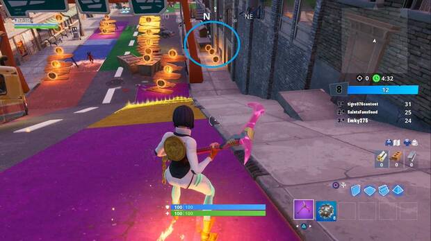 Fortnite Battle Royale - Encuentra 2 atajos escondidos: segundo atajo