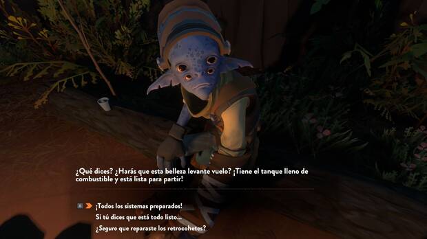 Podremos dialogar con multitud de personajes, disfrutando con un guión muy divertido.