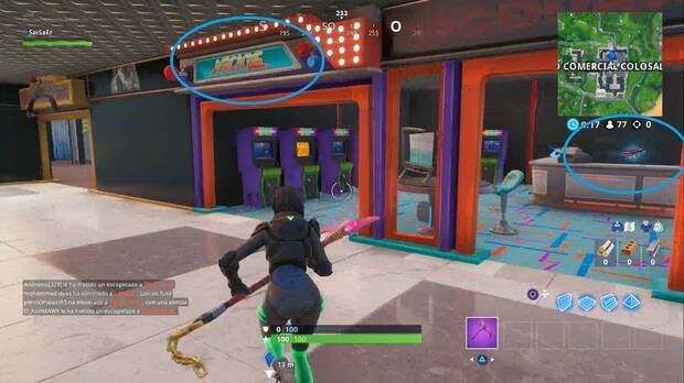 Fortnite - Fortbyte 79: localización de los recreativos