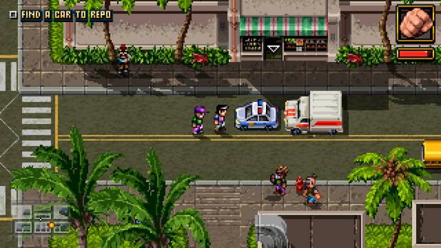 Si estáis familiarizados con ‘Retro City Rampage’ o incluso con ‘GTA’, os vais a sentir como en casa.