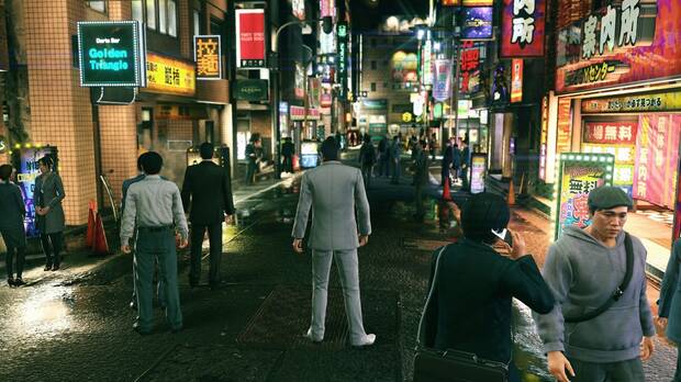 Kamurocho luce mejor que nunca con el Dragon Engine, el motor presentado con 'Yakuza 6'.