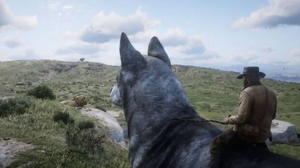 Red Dead Redemption 2: Un mod nos permite cabalgar a gigantescos animales Imagen 2