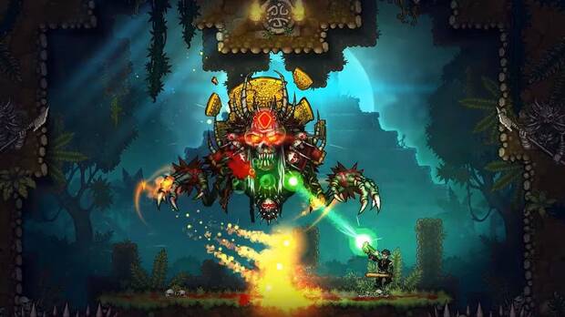 Como en todo buen 'roguelite', moriremos bastantes veces tratando de alcanzar el final de cada uno de los tres (más uno oculto) niveles principales.