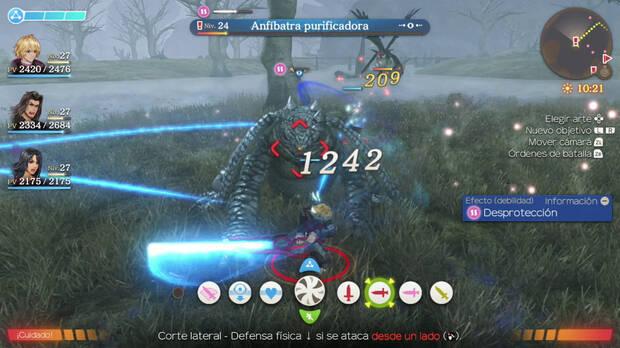 Combatir en este juego es divertid�simo, aunque requiere tiempo hacerse a su funcionamiento y entender toda la informaci�n que nos muestran en pantalla.