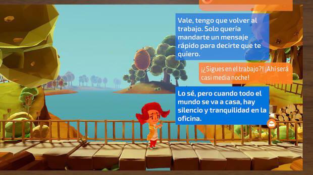 La narrativa alcanza bastante trascendencia en este juego de puzles y nos invita a explorar las consecuencias de mantener una relación a distancia.