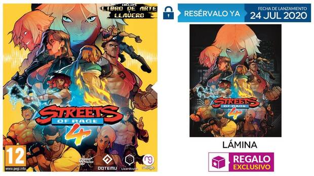 La edicin fsica de Streets of Rage 4 ya est disponible para reservar en GAME Imagen 2