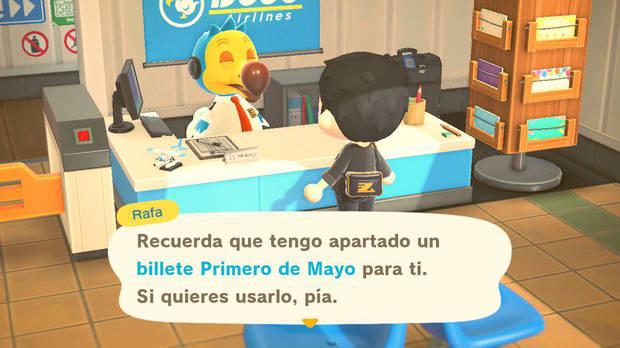 Animal Crossing: New Horizons - Características de la Escapada Primero de Mayo