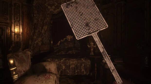 Matamoscas que sustituye al cuchillo en Resident Evil 8 