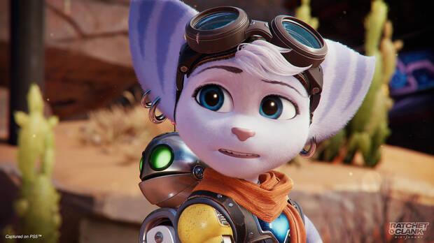 Cuanto más conocemos a Rivet, más nos gusta. Se nota que en Insomniac Games se han volcado muchísimo con ella para que sea un personaje carismático y memorable que robe el corazón del público.