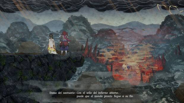 La historia es completamente anecd�tica y se trata de una excusa r�pida para que nos pongamos a rebanar demonios y criaturas japonesas.