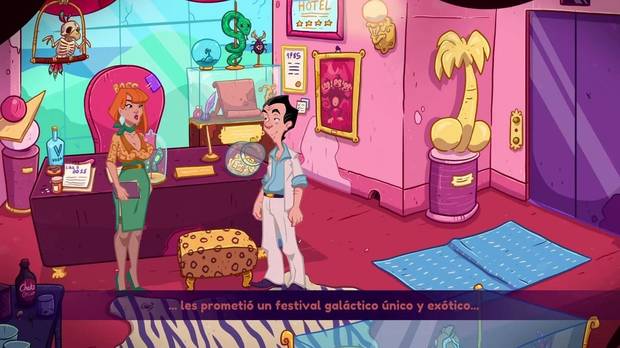 Una vez m�s, Larry sale de aventuras para demostrar que sigue siendo un lig�n� pero pasado de moda.