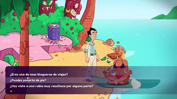 Los di�logos con decenas de personajes son una constante, los cuales han sido traducidos a nuestro idioma.