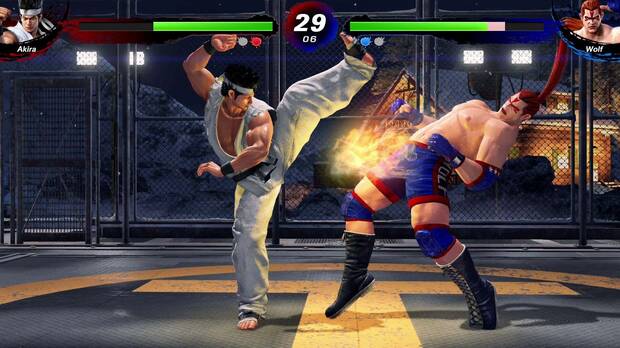 Captura de Virtua Fighter 5: Ultimate Showdown.