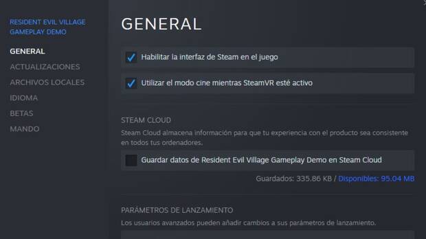 Steam Cloud RE8