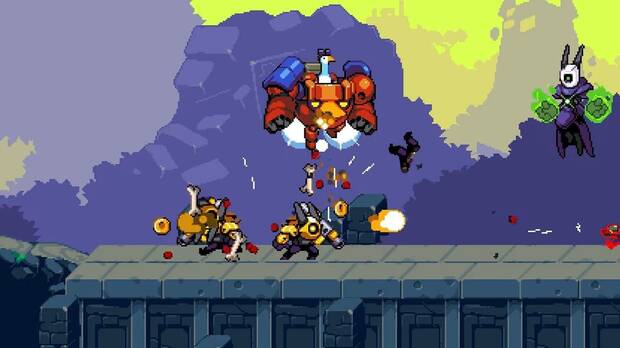 Acción y disparos run’n gun nos esperan en una propuesta independiente que se asemeja mucho a la vivida en juegos como Metal Slug.