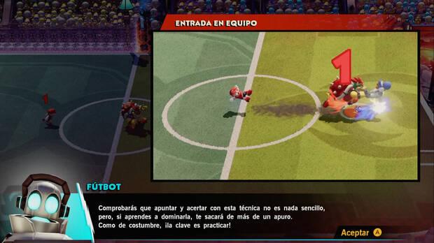 El tutorial se centra en enseñarnos cómo pegarle a Yoshi de maneras distintas.