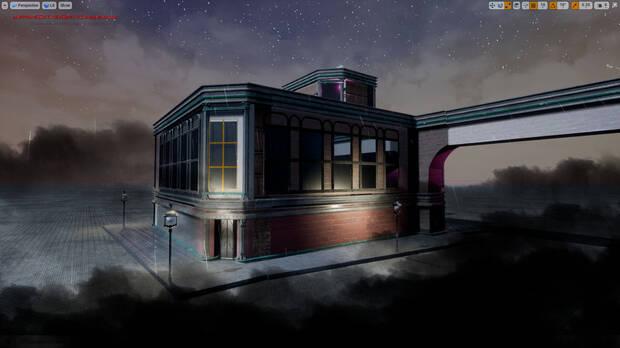 El juego transcurre en la zona media de Steamfall, que combina la industria con áreas residenciales.