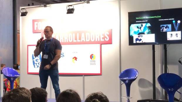 José Raluy en Madrid Games Week de 2018.