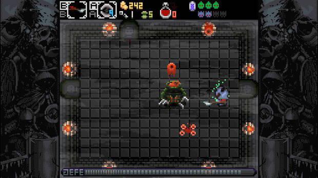 La manera en la que recrea el estilo visual de los juegos de Game Boy Color es sensacional.