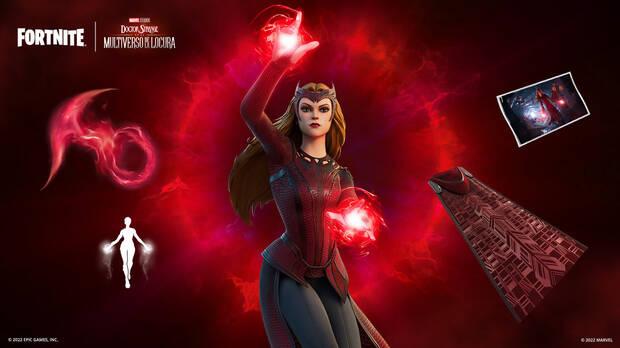 Scarlet Witch Skin: All Content