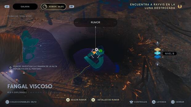 Star Wars Jedi: Survivor - Localización de la cámara de la conexión
