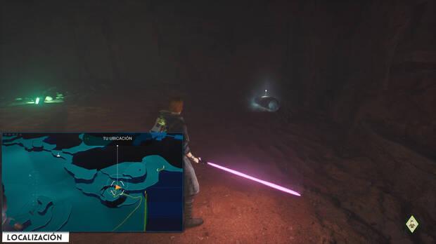 Star Wars Jedi: Survivor - Localización del banco de datos 17 en Llanuras áridas de Jedha