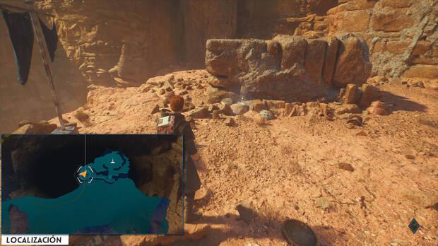 Star Wars Jedi: Survivor - Localización del banco de datos 19 en Llanuras áridas de Jedha