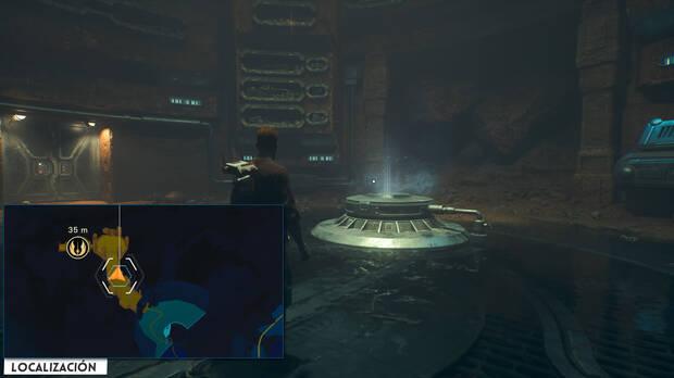 Star Wars Jedi: Survivor - Localización del banco de datos 41 en Refugio enterrado de Jedha