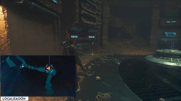 Star Wars Jedi: Survivor - Localización del tesoro 46 en Refugio enterrado de Jedha