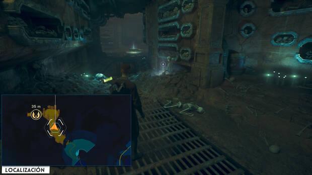 Star Wars Jedi: Survivor - Localización del banco de datos 40 en Refugio enterrado de Jedha