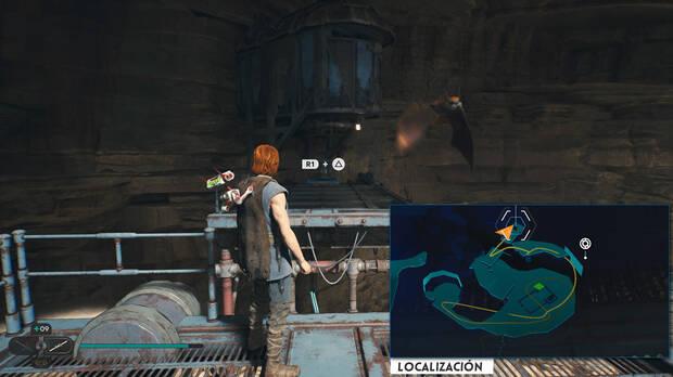 Star Wars Jedi: Survivor - Localización del cofre 68 en Cataratas a pie de montaña de Koboh
