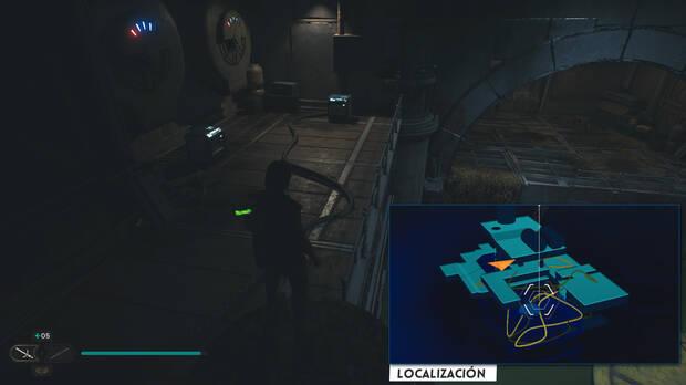 Star Wars Jedi: Survivor - Localización del cofre 18 en Búnker inundado de Koboh