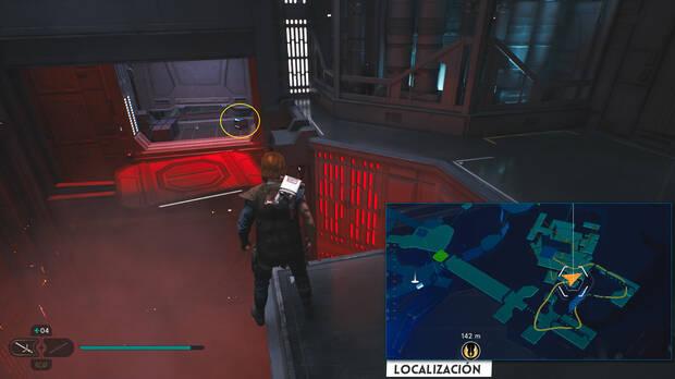 Star Wars Jedi: Survivor - Localización del cofre 106 en Puesto imperial 8L-055 de Koboh