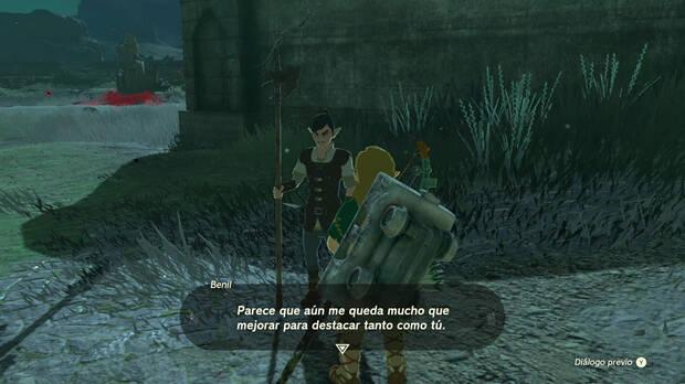 Al tratarse de una secuela, todo el mundo conoce ya a Link y es tratado como un h�roe.