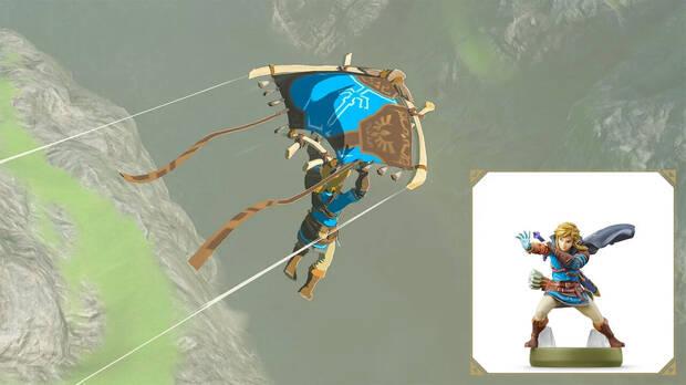 Zelda: Tears of the Kingdom - Recompensa por escanear Amiibo Link de Tears of the Kingdom