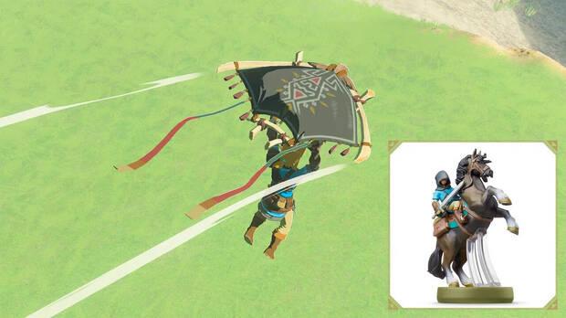 Zelda: Tears of the Kingdom - Recompensa por escanear Amiibo Link Jinete de Breath of the Wild