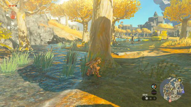 Zelda: Tears of the Kingdom - Mantener distancias y esconderse para cazar