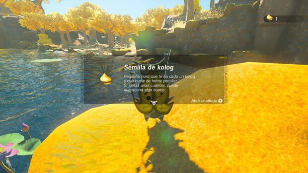 Zelda: Tears of the Kingdom - Recompensas por encontrar Kolog