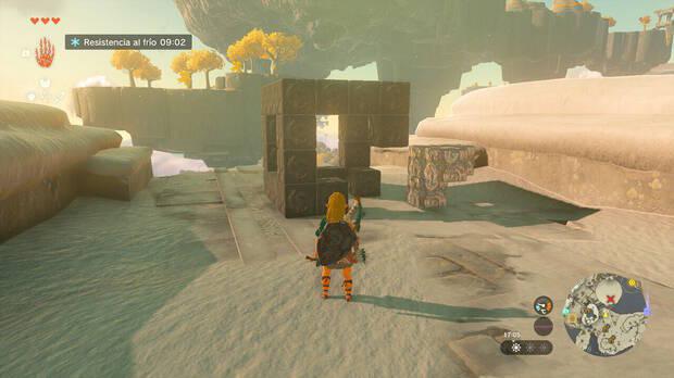 Zelda: Tears of the Kingdom - Solución puzle Kolog: Patrones de cubos