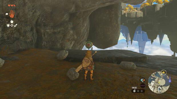 Zelda: Tears of the Kingdom - Solución puzle Kolog: Globo y tiro con arco