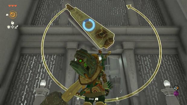 Zelda: Tears of the Kingdom - Habilidad Retroceso