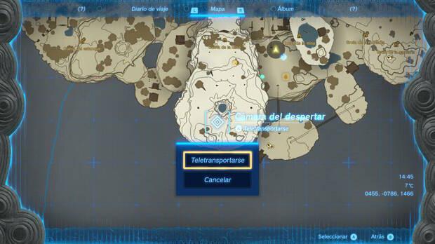 Zelda: Tears of the Kingdom - Habilidad Mapa