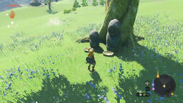 Zelda: Tears of the Kingdom - Solución puzle Kolog: Imitar las manzanas