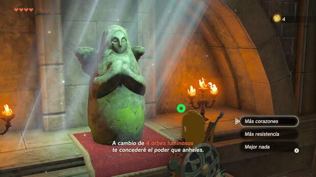 Zelda: Tears of the Kingdom - Dónde encontrar estatuas de la diosa