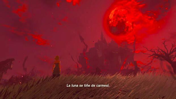 Zelda: Tears of the Kingdom - Qué es la Luna Carmesí y cada cuánto tiempo sucede