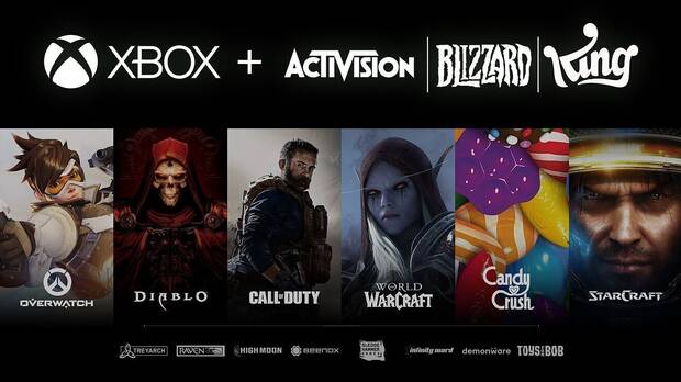 Imagen del acuerdo entre Activision Blizzard y Xbox.