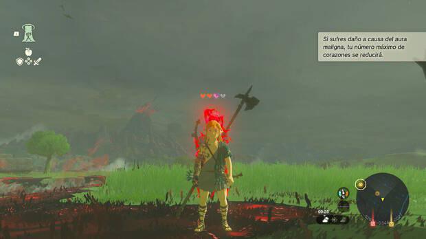 Zelda: Tears of the Kingdom - Qué es el aura maligna