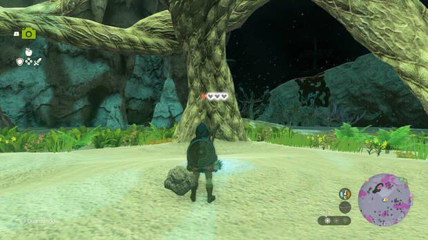 Zelda: Tears of the Kingdom - Curar los corazones dañados por aura maligna en el subsuelo