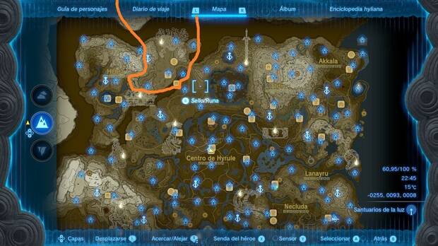 The Legend of Zelda: Tears of the Kingdom - Santuarios estepa de Tabanta